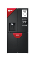 LG 570L Black French Door Fridge Freezer; Water & Ice Dispenser GCL22FFQPB