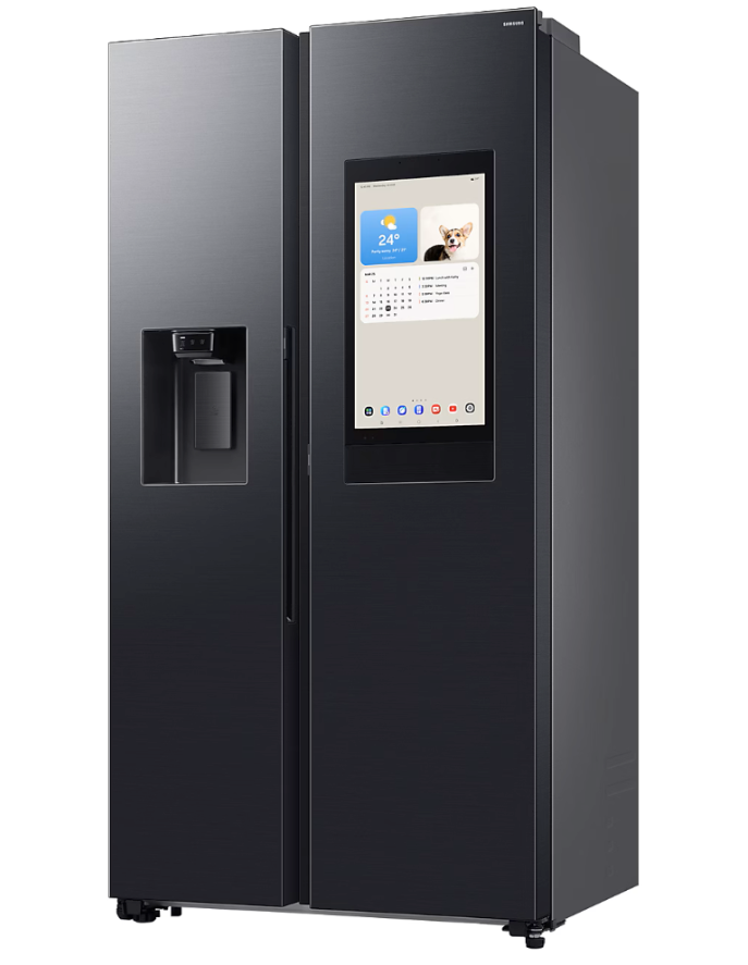 Samsung Fridge - RS90 594L Double Door Fridge with Water Dispenser