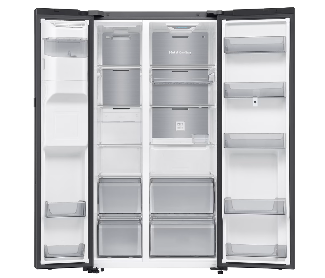 Samsung Fridge - RS90 594L Double Door Fridge with Water Dispenser