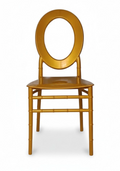 SMTE Kota Gold Event Chair - Luxury Resin Dining & Wedding Seating