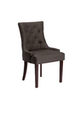 FABRIC DINING WOODEN CHAIR (Assembly Required)