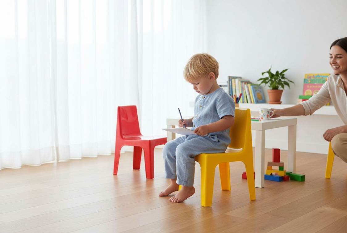 Armless Junior Kiddies Chair