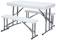 Picnic Table and Bench Set Picnic Table