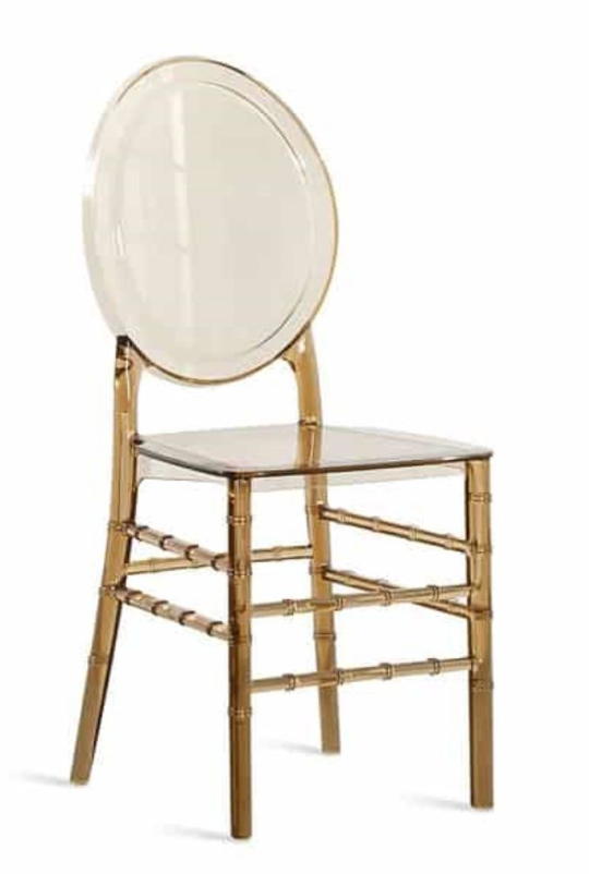 Crystal Florence Chair Amber
