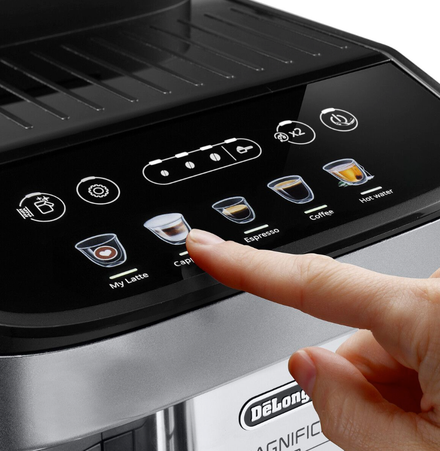 Delonghi - Magnifica Evo Bean to Cup Machine Silver- ECAM290.61.SB