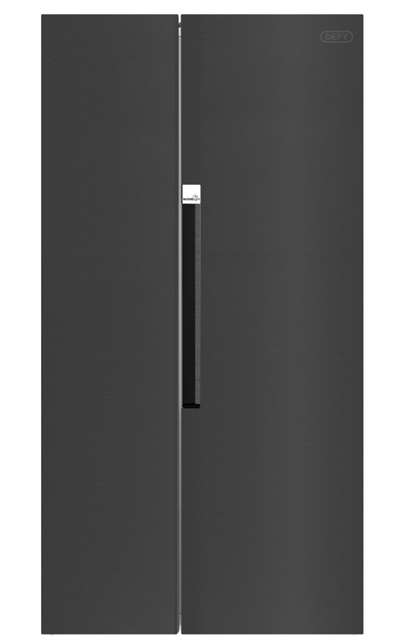 Defy 559L DFF636 Naturelight Technology Side by Side Fridge Freezer Dark