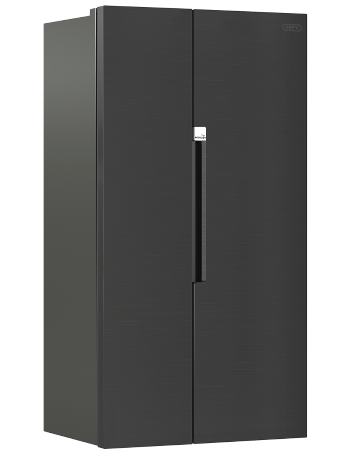 Defy 559L DFF636 Naturelight Technology Side by Side Fridge Freezer Dark