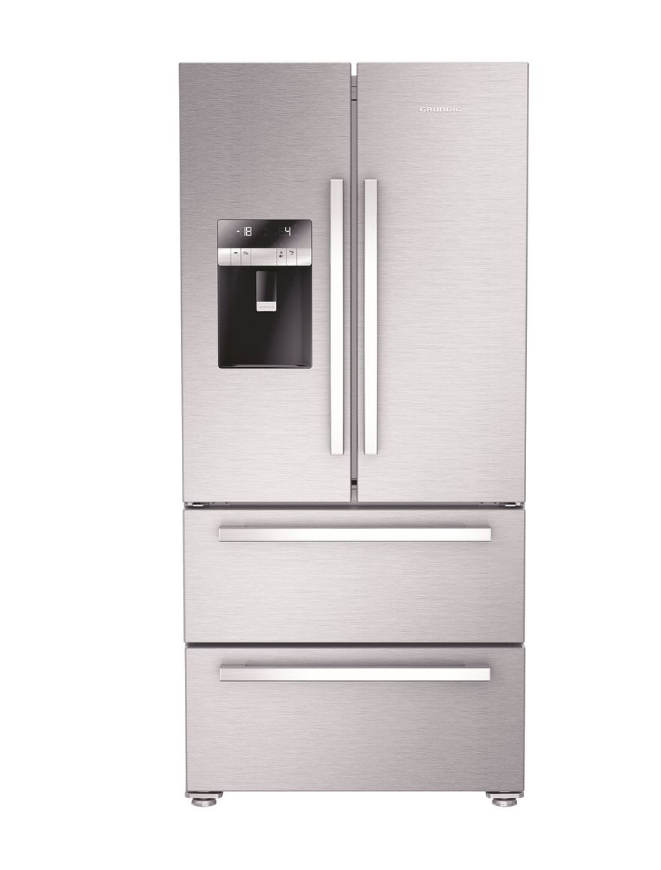 Grundig French Door ECO E AUTO ICE WD FF S GQN 1232 X