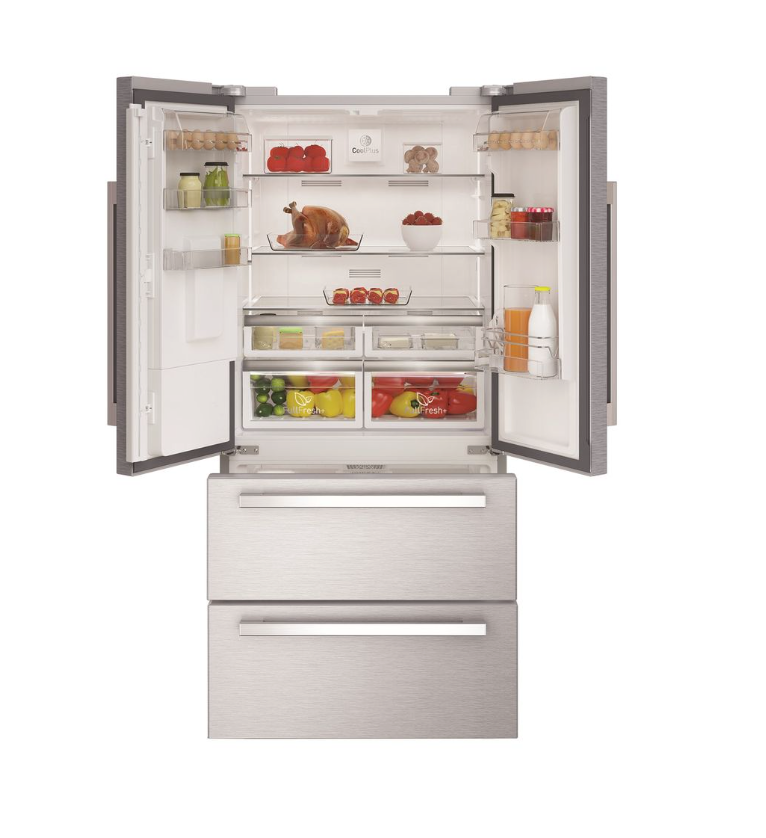 Grundig French Door ECO E AUTO ICE WD FF S GQN 1232 X