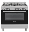 Elba 04/96CL828-2- Gas Stove 5 Burner Gas Oven 90cm Stainless Steel