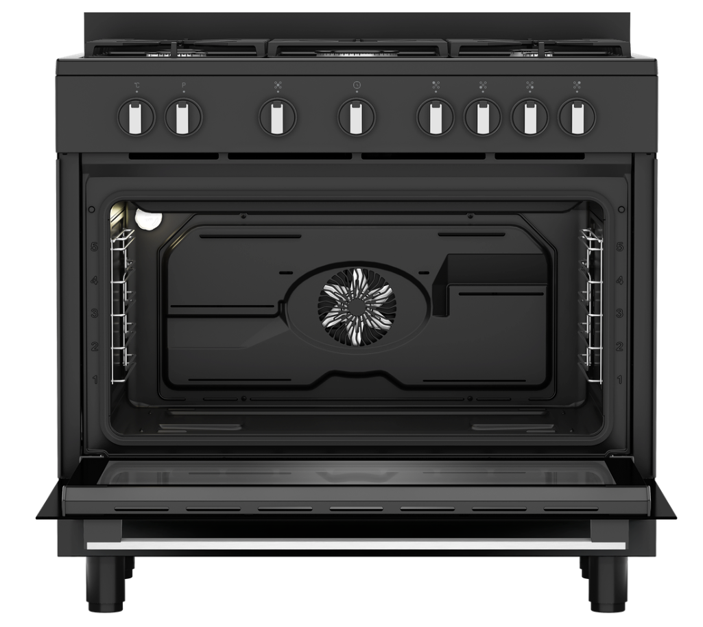 Defy DGS90GEB 90cm Gas Electric Range Cooker Black