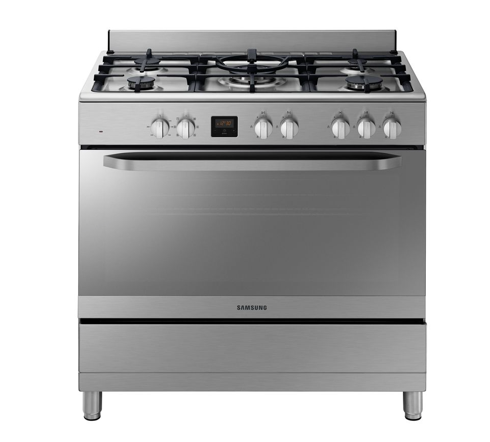 Samsung Stainless Steel Finish 5-platewith Triple Flame Wok Plate NY90