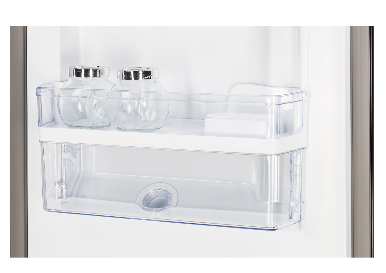 Defy DFF456 91cm 496L Side by Side Fridge Freezer No Frost with Water Dispenser Mirror Black GlassExample product