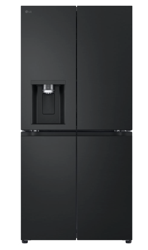 LG 570L Black French Door Fridge Freezer; Water & Ice Dispenser GCL22FFQPB