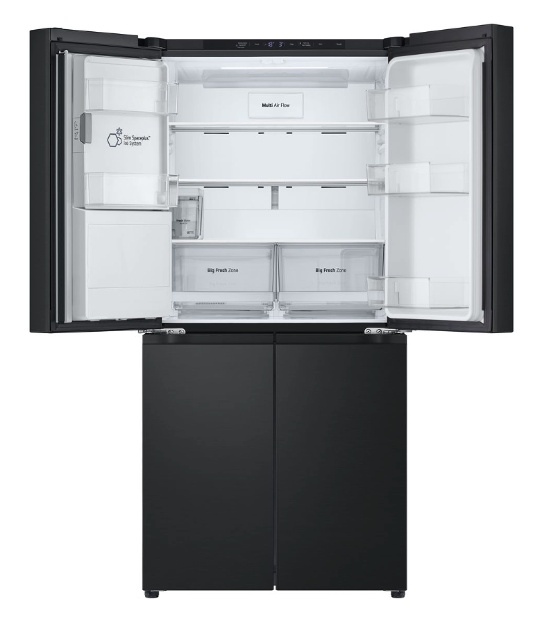 LG 570L Black French Door Fridge Freezer; Water & Ice Dispenser GCL22FFQPB